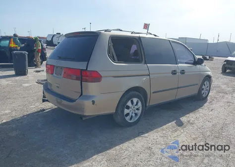 2001 Honda Odyssey Lx from USA, damaged, VIN 2HKRL18531H569384